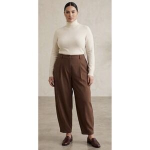 11 Honore Barrel Leg Pants brown size 18